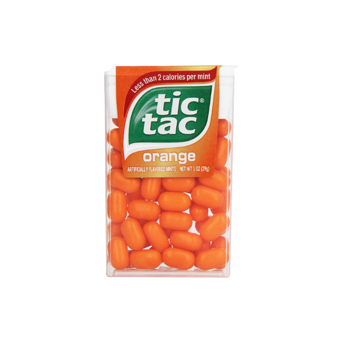 Telman Tic Tac Orange (12/box)